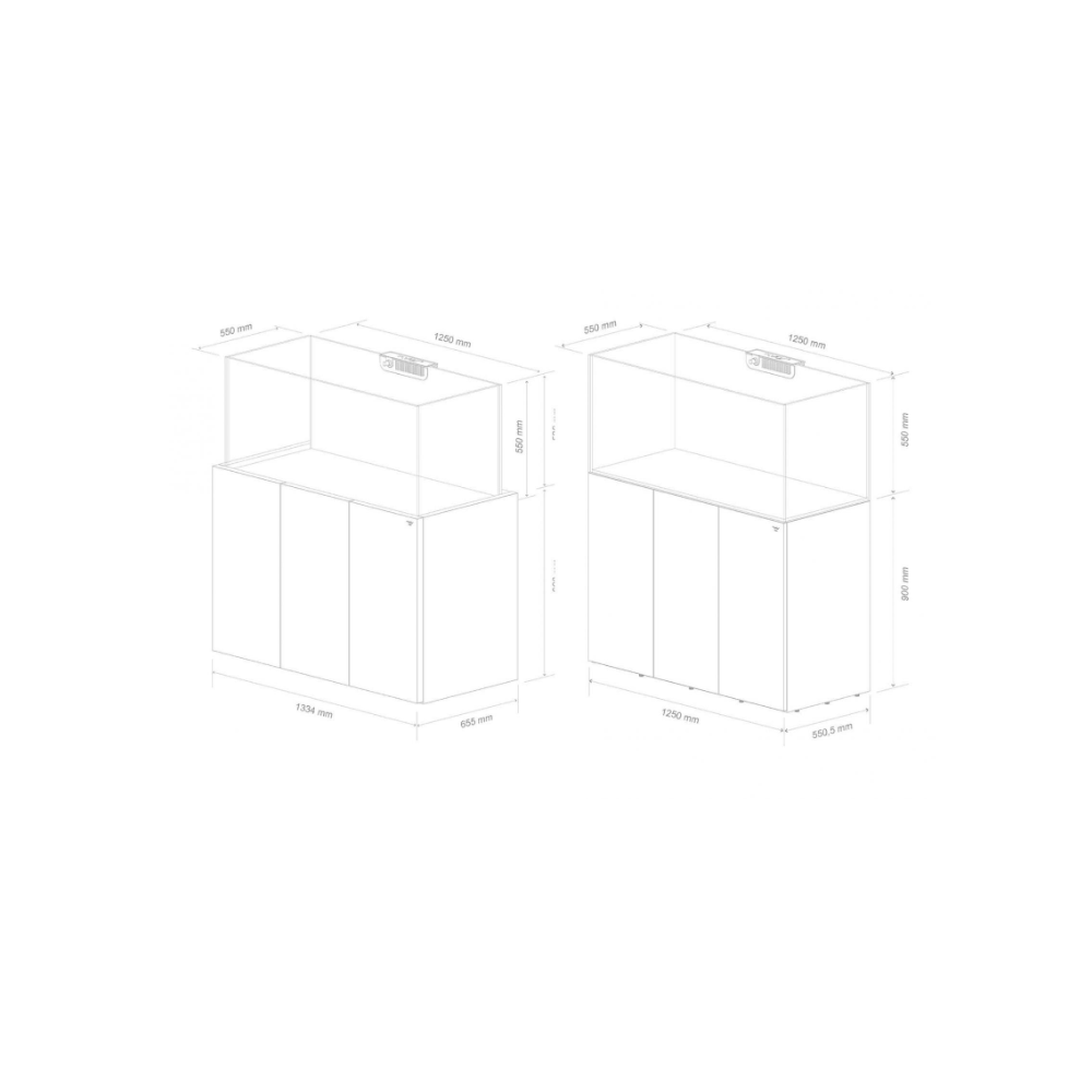 Nyos Opus G2 440 Pro-Line Aquarium – Bild 13