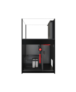 Alternative view of Red Sea REEFER Peninsula G2+ 350 System, Raumteiler, Schwarz und Weiß