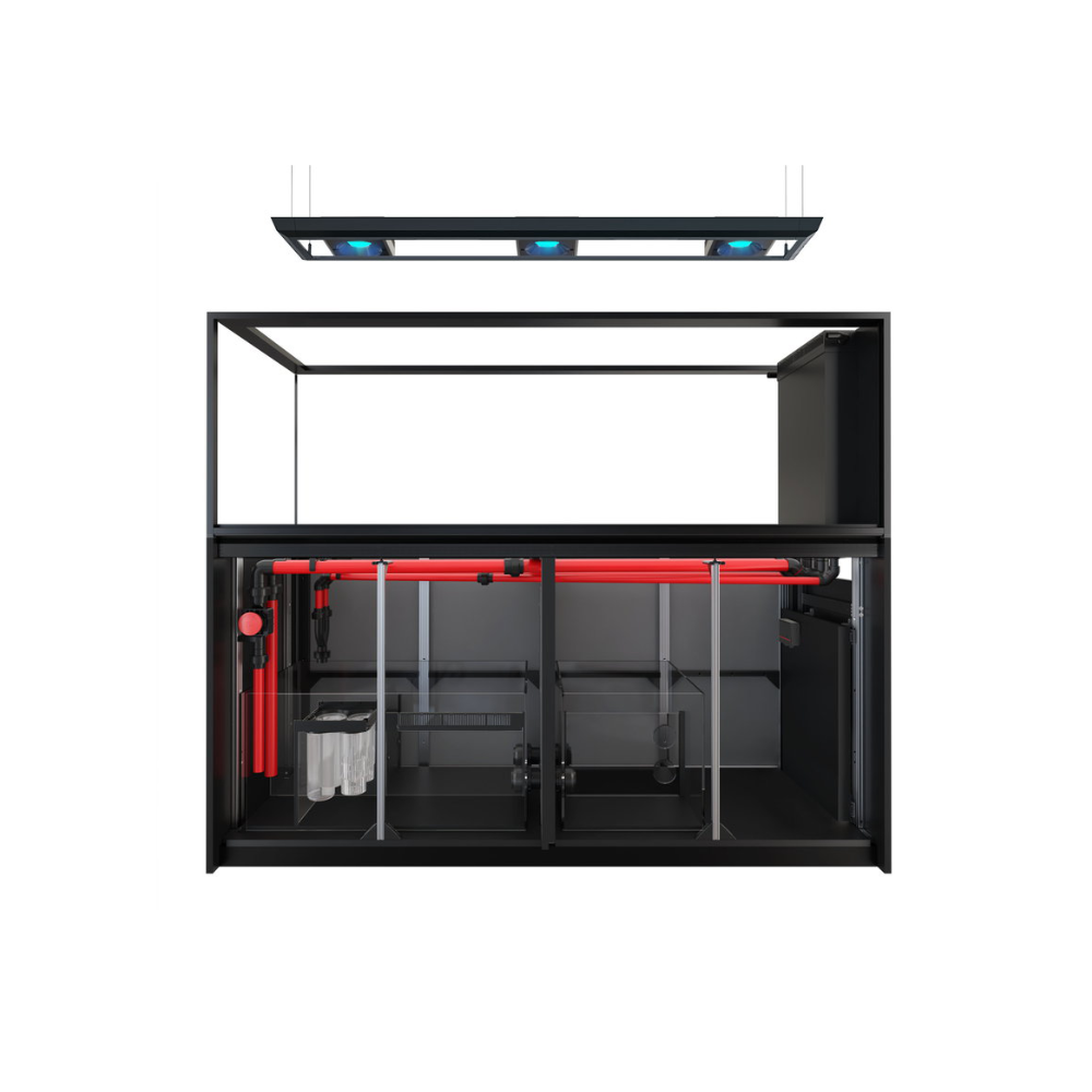 Red Sea REEFER Peninsula G2+ S-950 Deluxe System, Schwarz und Weiß – 3 x RL160S, Hängehalterung